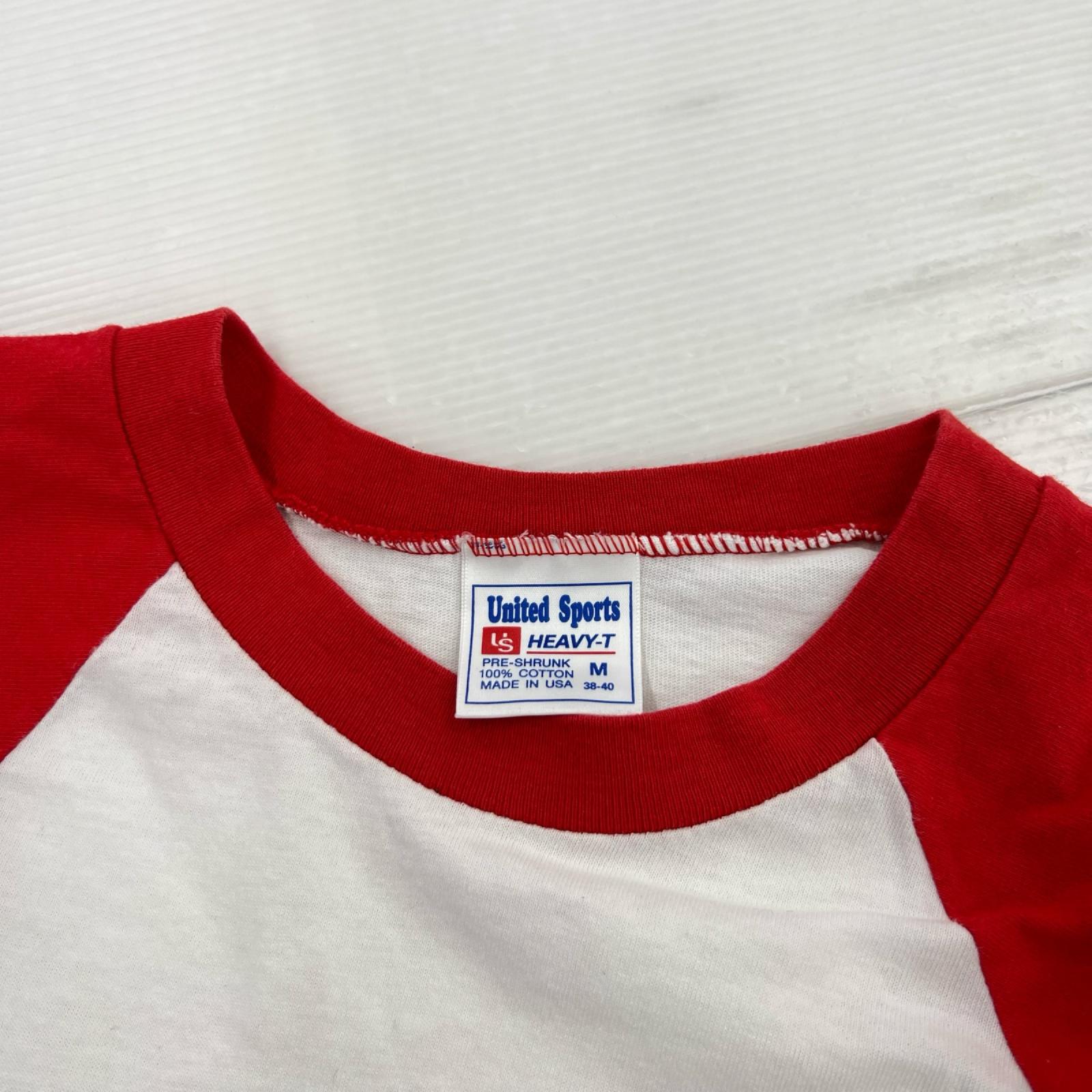 長袖Tシャツ united sports CHAMPION SPARK PLUGS M M ホワイト