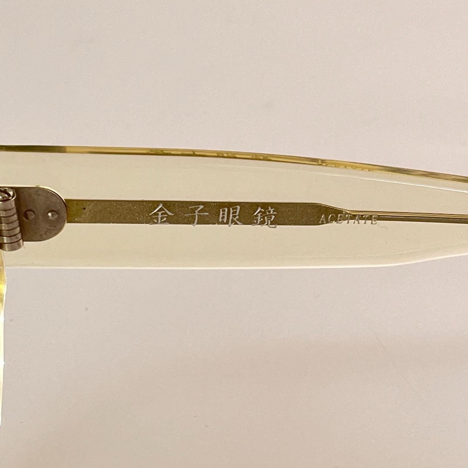 その他アクセサリー 金子眼鏡 KA-23 ACETATE イエロー