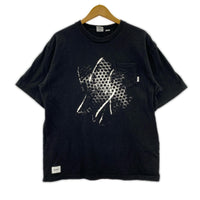 半袖Tシャツ ×VANS ポケットS/Sカットソー ブラック ブラック