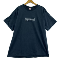 半袖Tシャツ 21SS KAWS Chalk Box Logo Tee サイズL L ブラック