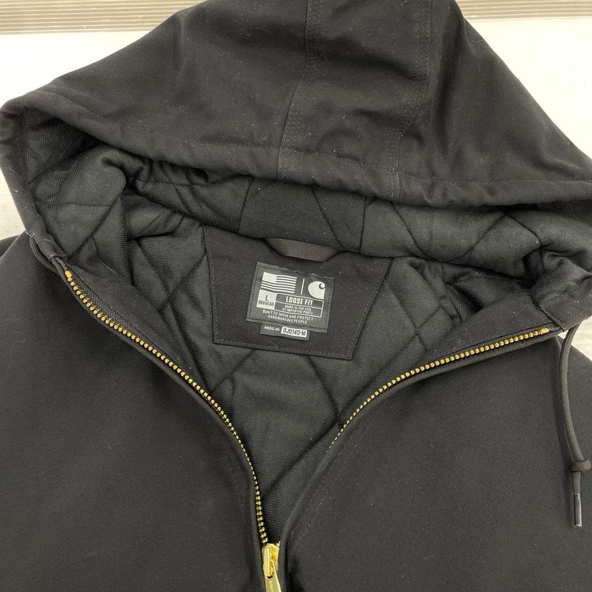 ジャケット USA製 Active Jacket BLK L L ブラック