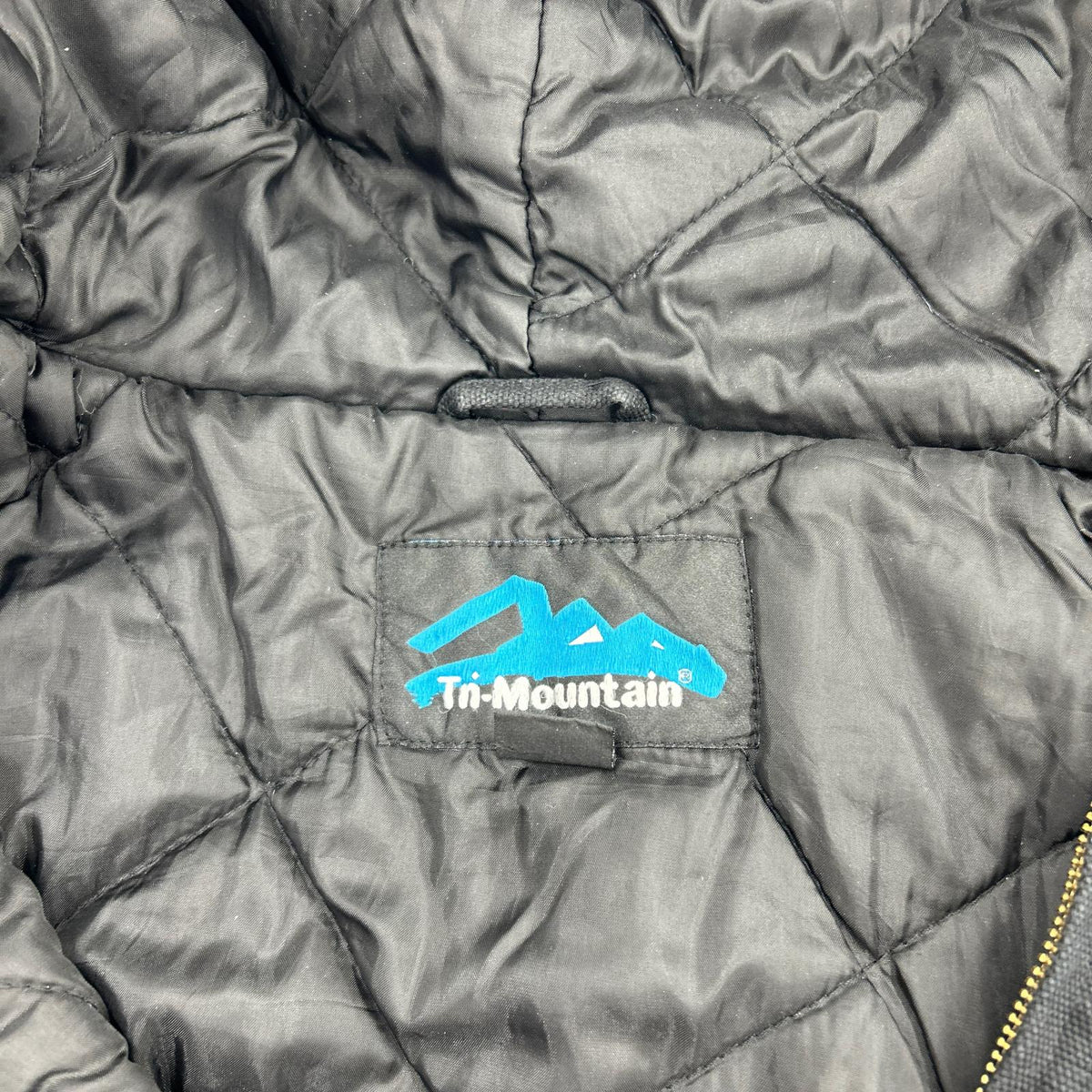 ブルゾン OLD tn-mountain ダック地アクティブパーカー 黒 (2XL) ブラック