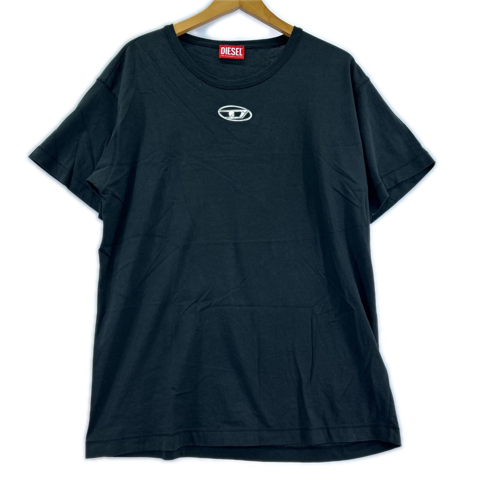 半袖Tシャツ T-NORM-IOD/ロゴプレート/黒 S ブラック