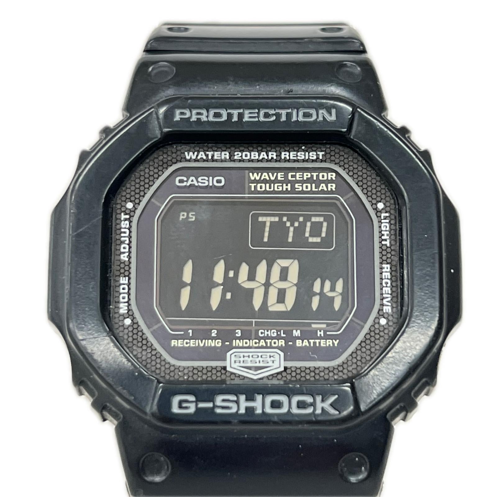 腕時計 GW-5600BJ-1JF ソーラー 黒 ブラック