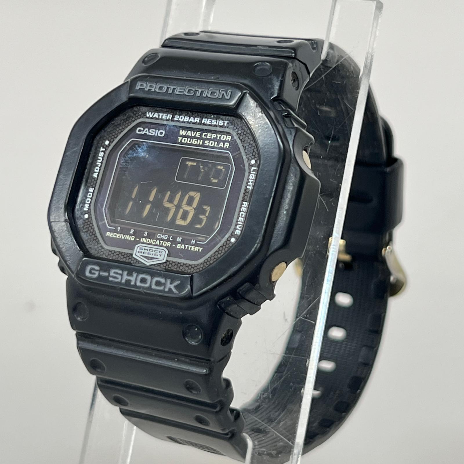 腕時計 GW-5600BJ-1JF ソーラー 黒 ブラック