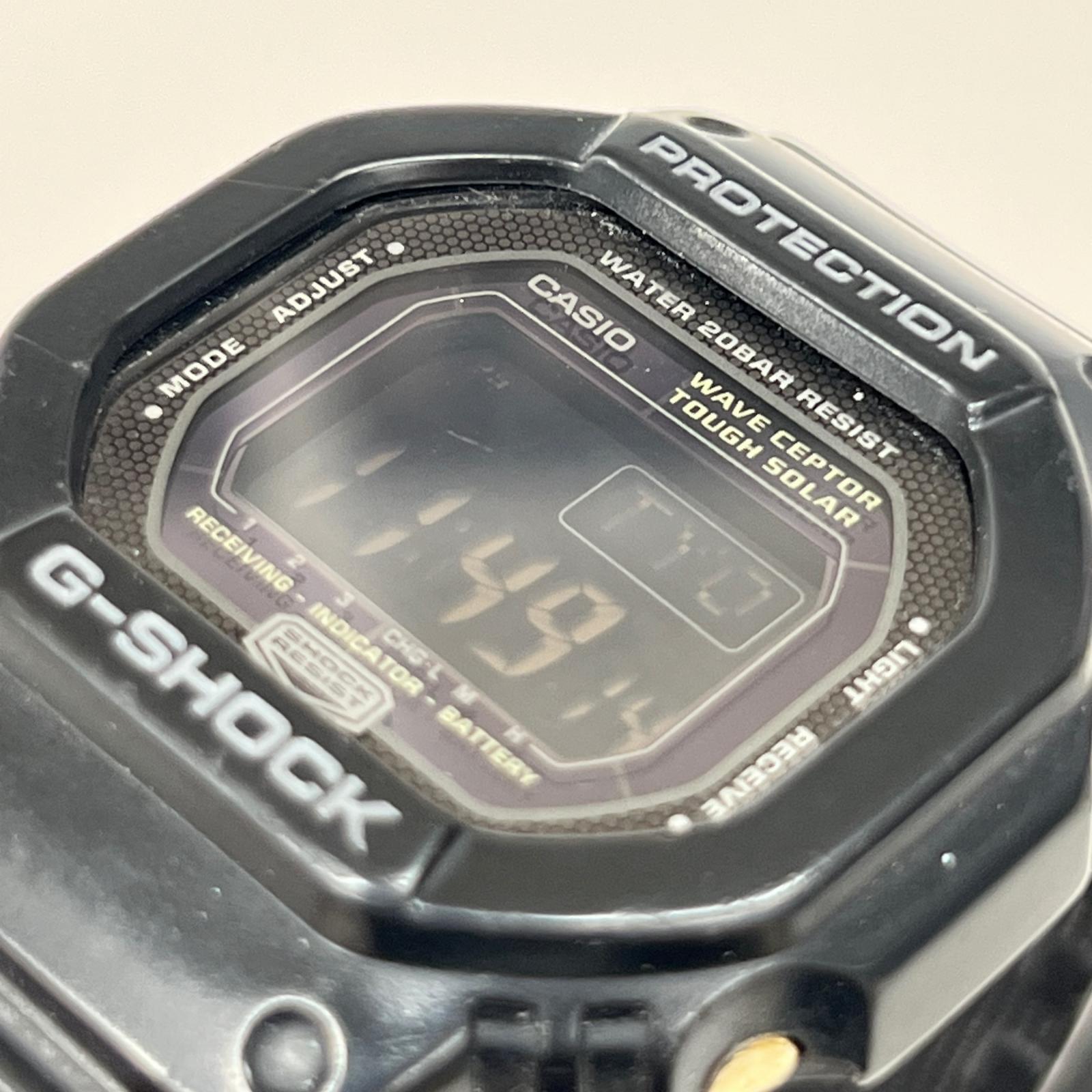 腕時計 GW-5600BJ-1JF ソーラー 黒 ブラック