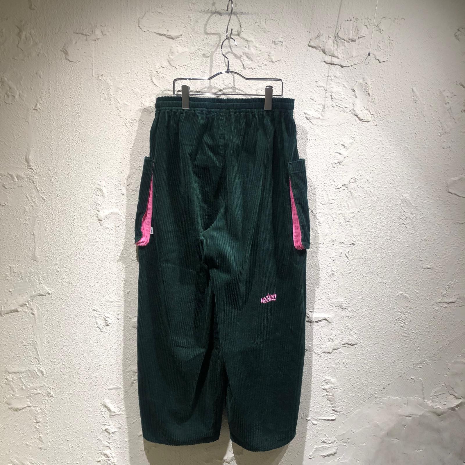 パンツ yanggao コーデュロイパンツ グリーン
