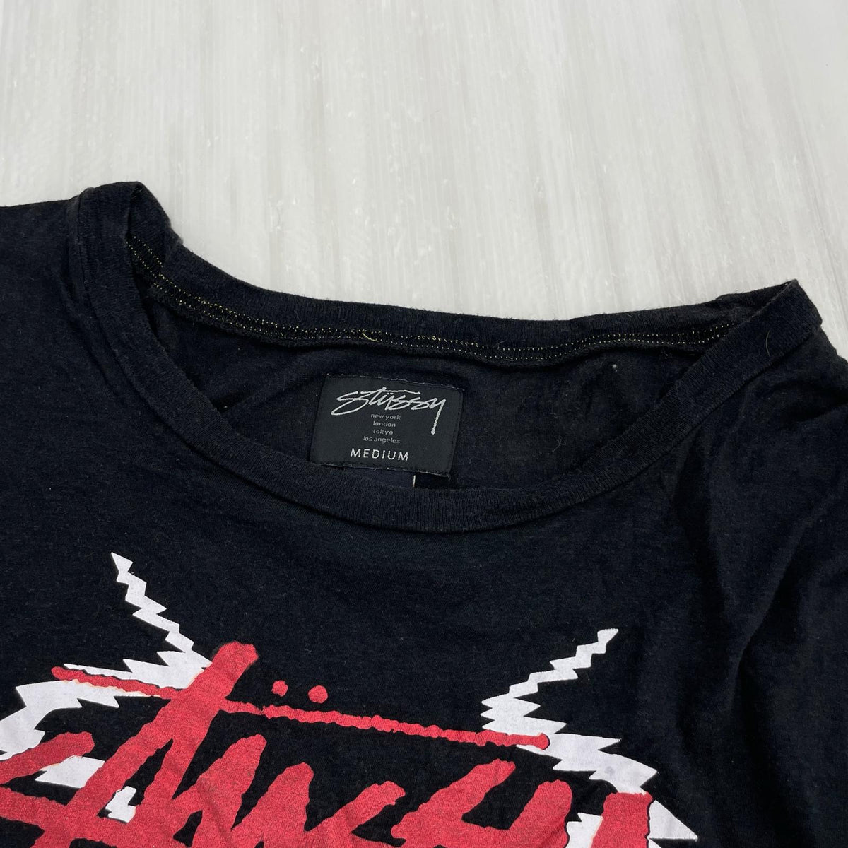 半袖Tシャツ 00s ワールドツアーTee モダール M ブラック