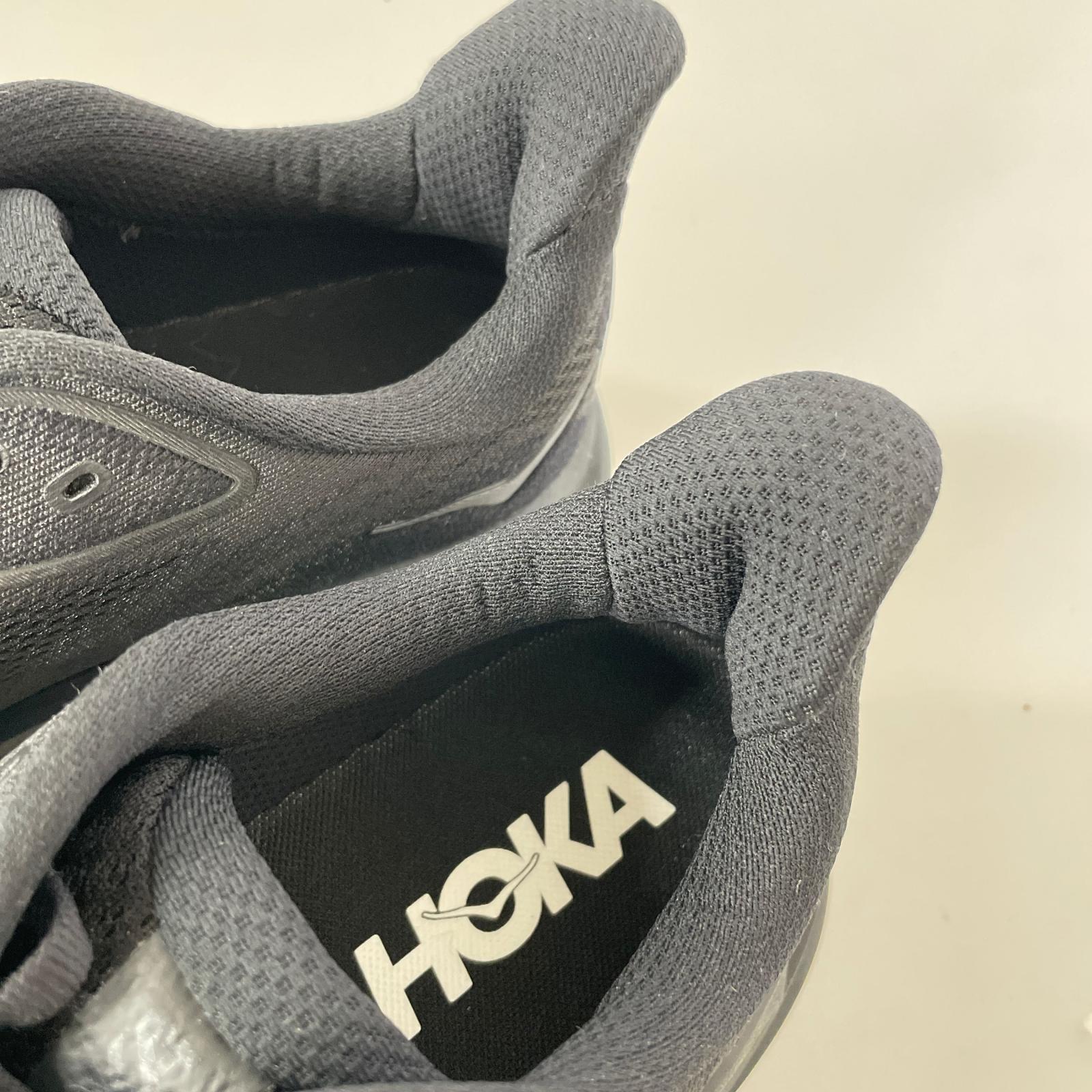 スニーカー hoka clifton 10 black 28cm (US10 UK9 1/2 EU46) ブラック