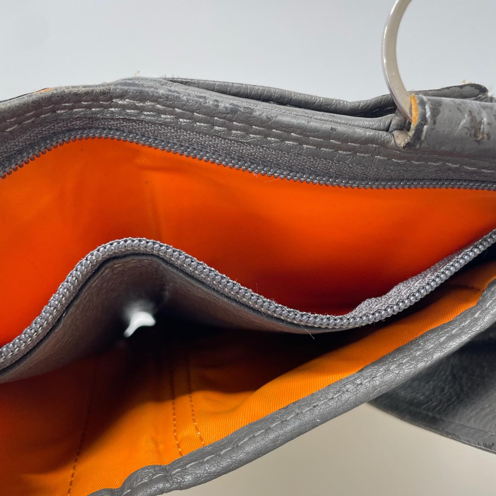 コンパクトウォレット SHRINK POCKET PURSE グレー