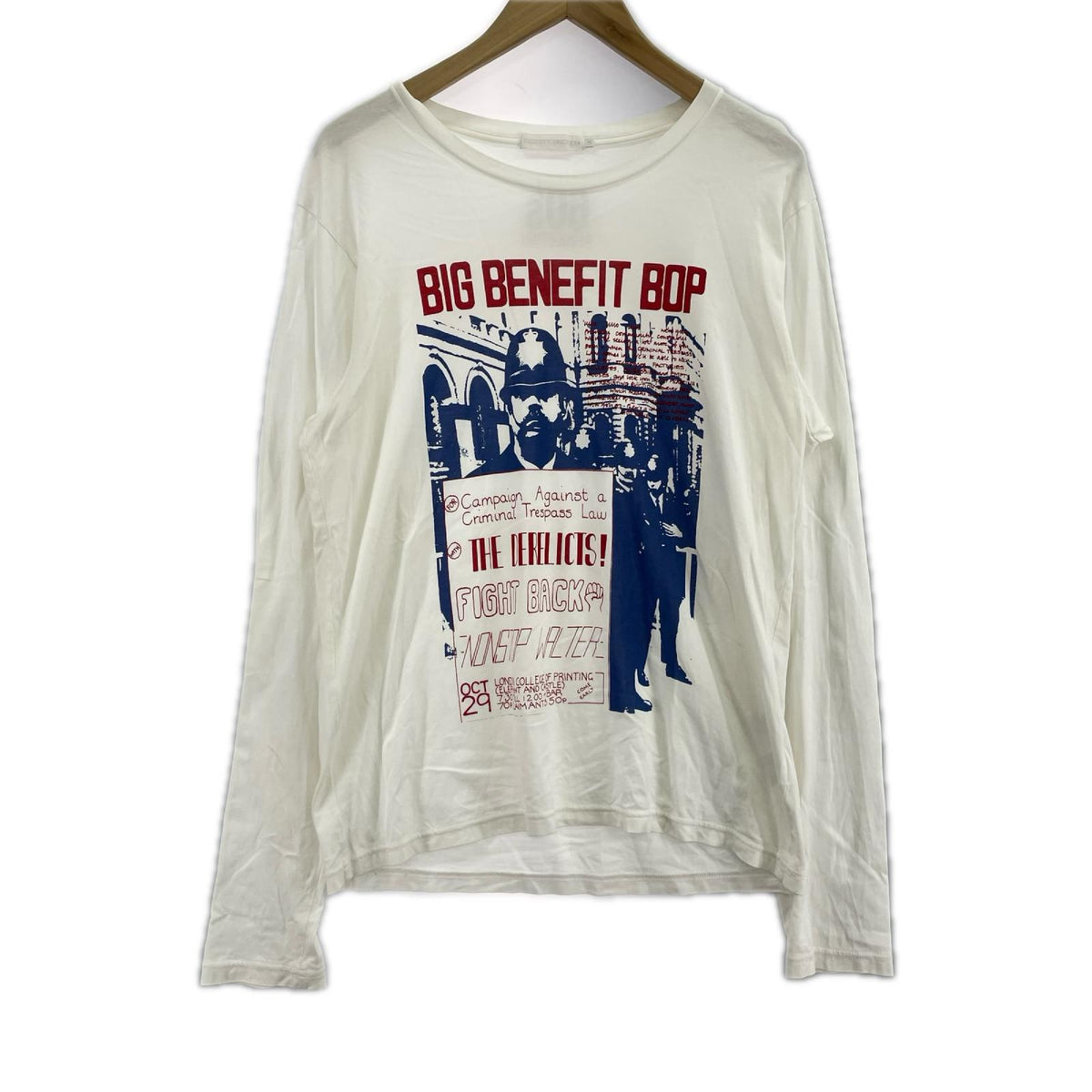 長袖Tシャツ WHT M M ホワイト