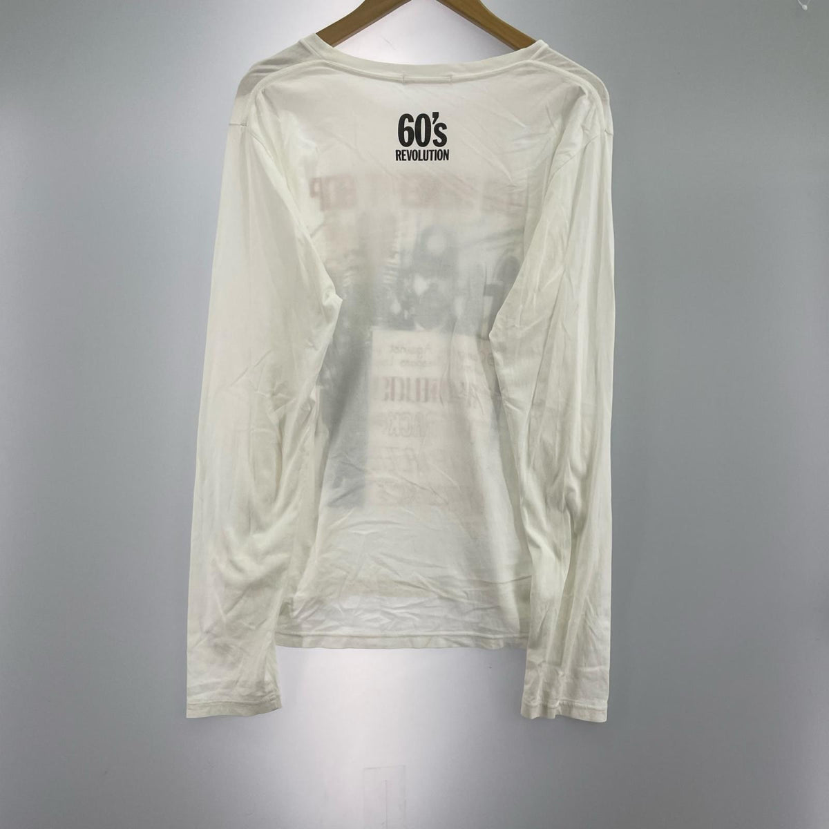 長袖Tシャツ WHT M M ホワイト