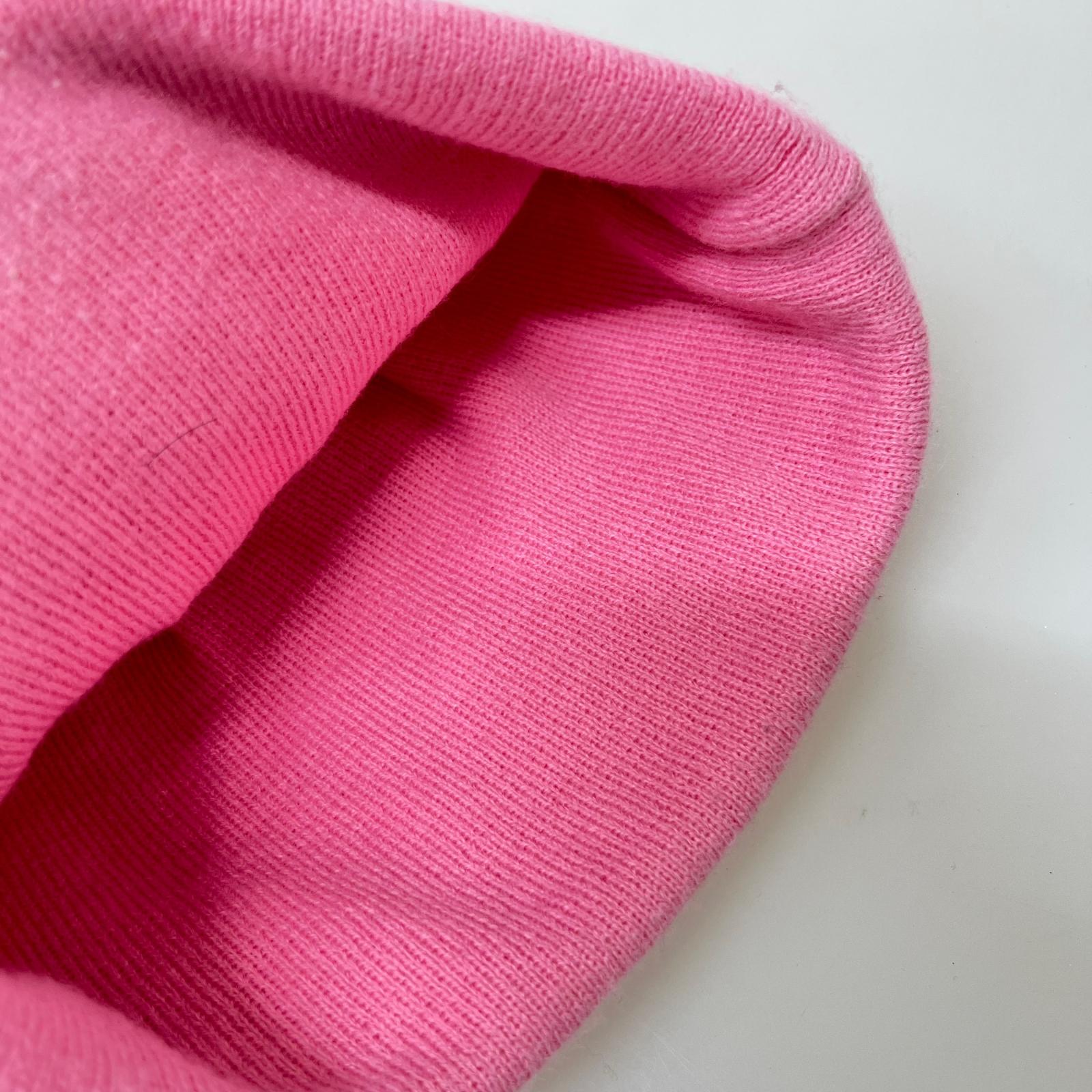ニットキャップ 21AW NY New Era Box Logo Beanie ピンク