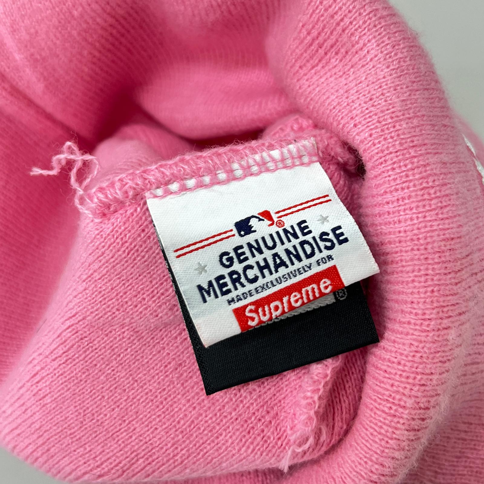 ニットキャップ 21AW NY New Era Box Logo Beanie ピンク