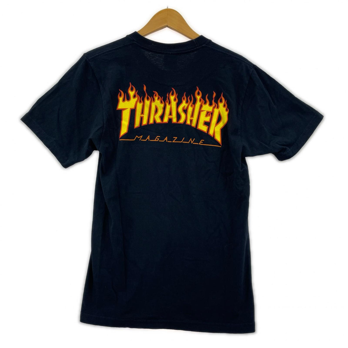 半袖Tシャツ ×thrasher 15ss S ネイビー