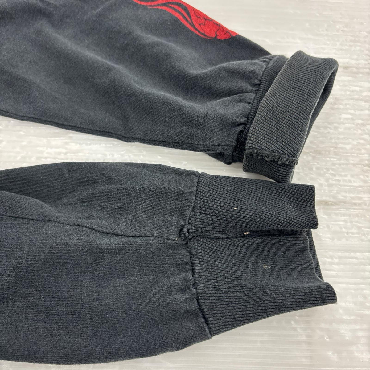 長袖Tシャツ 90s Hells Angels THE BIG RED MACHINE M ブラック