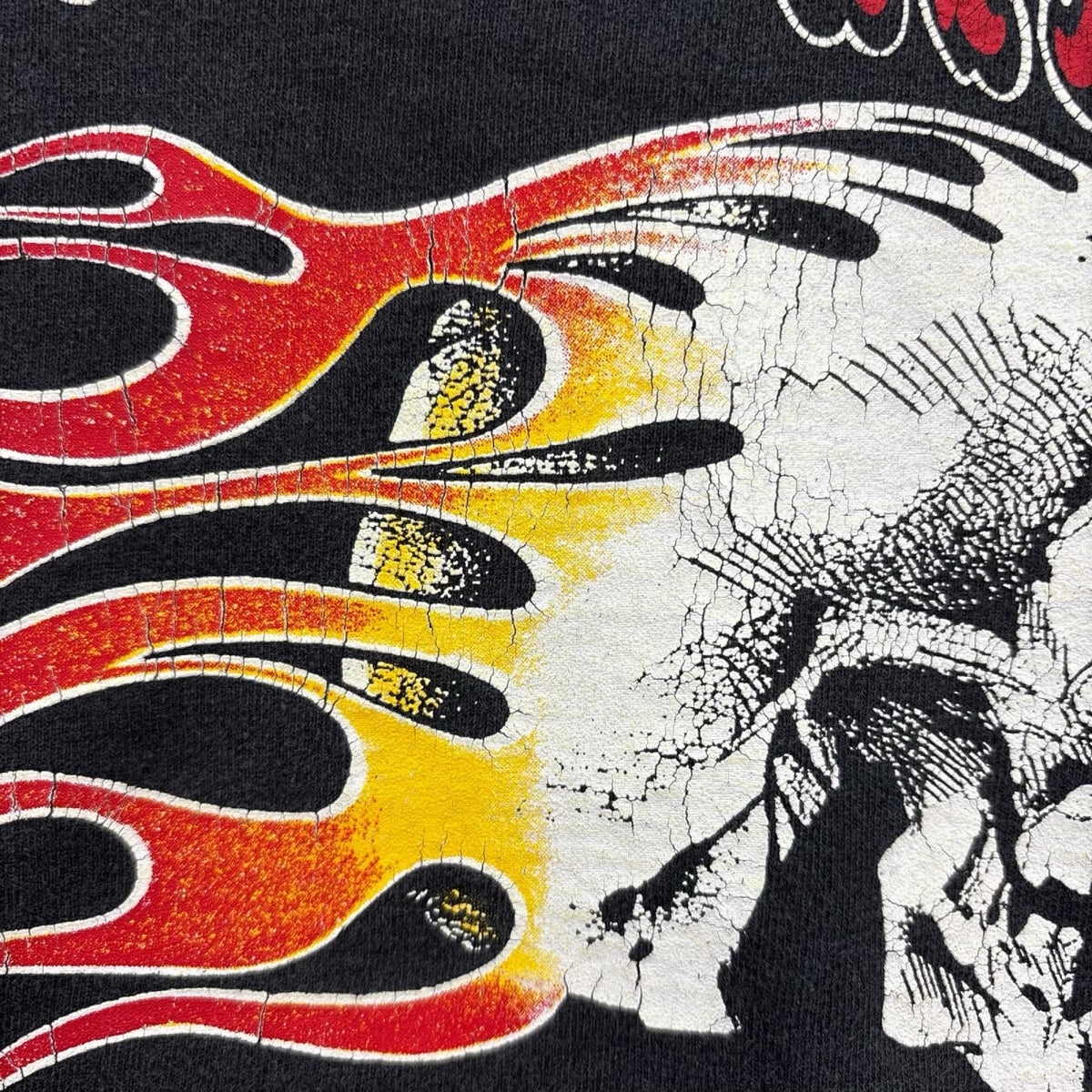 長袖Tシャツ 90s Hells Angels THE BIG RED MACHINE M ブラック