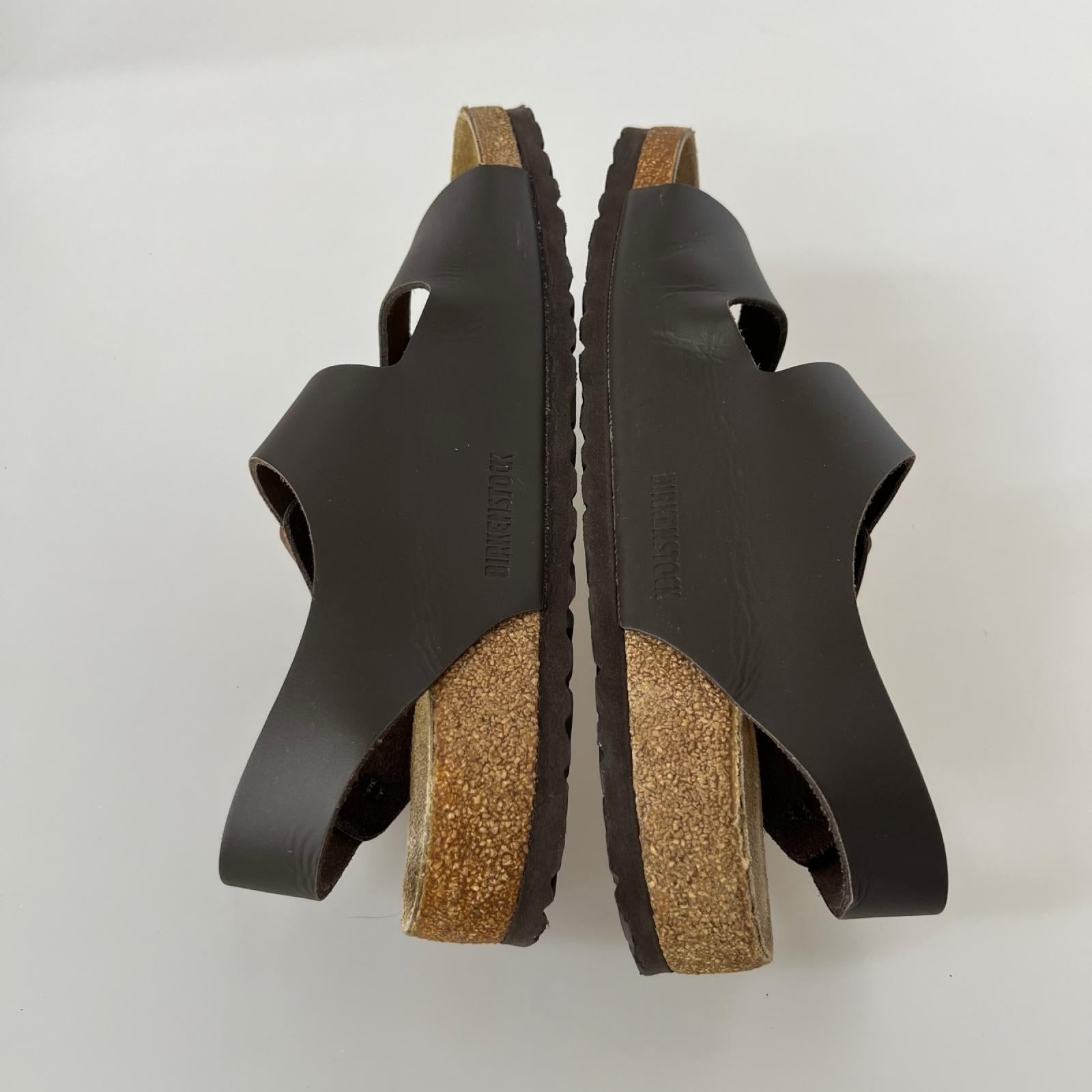 サンダル レザー (27) 27cm (US9 UK8 1/2 EU44) ブラウン