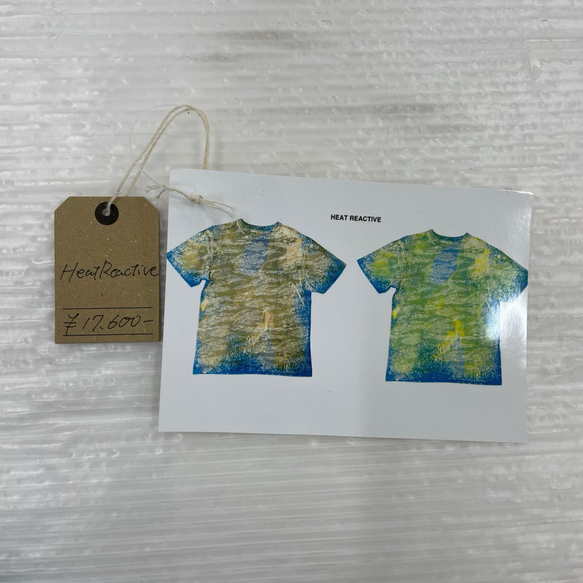 半袖Tシャツ UNITED ATHLE HEAT REACTIVE TEE タイダイ (L) L ブルー
