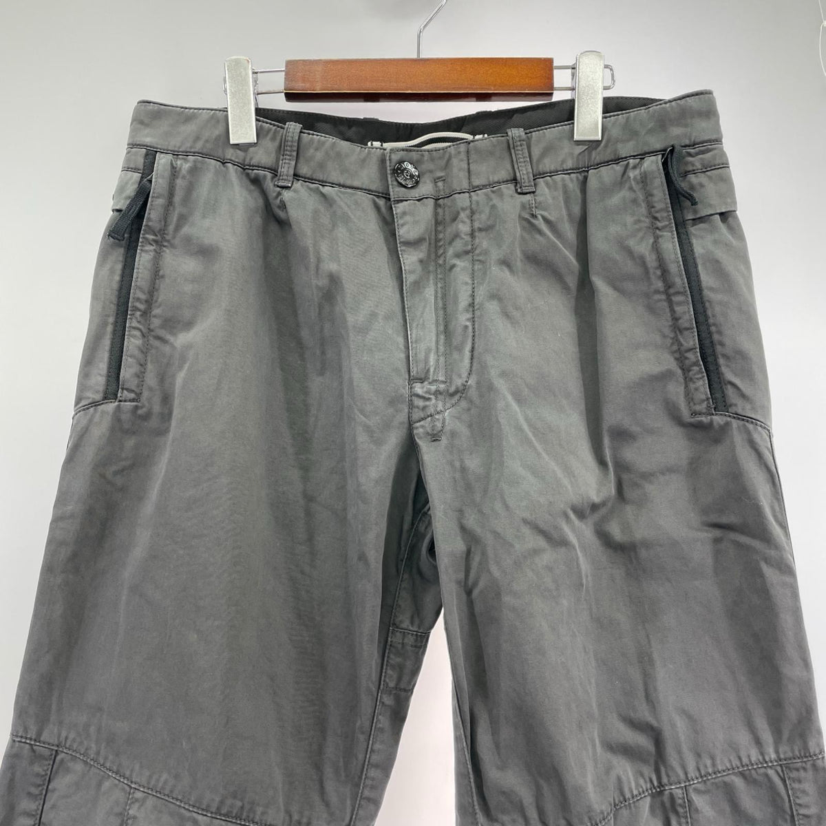 パンツ STONE ISLAND 14SS カーゴパンツ 黒 (W32) 32 ブラック