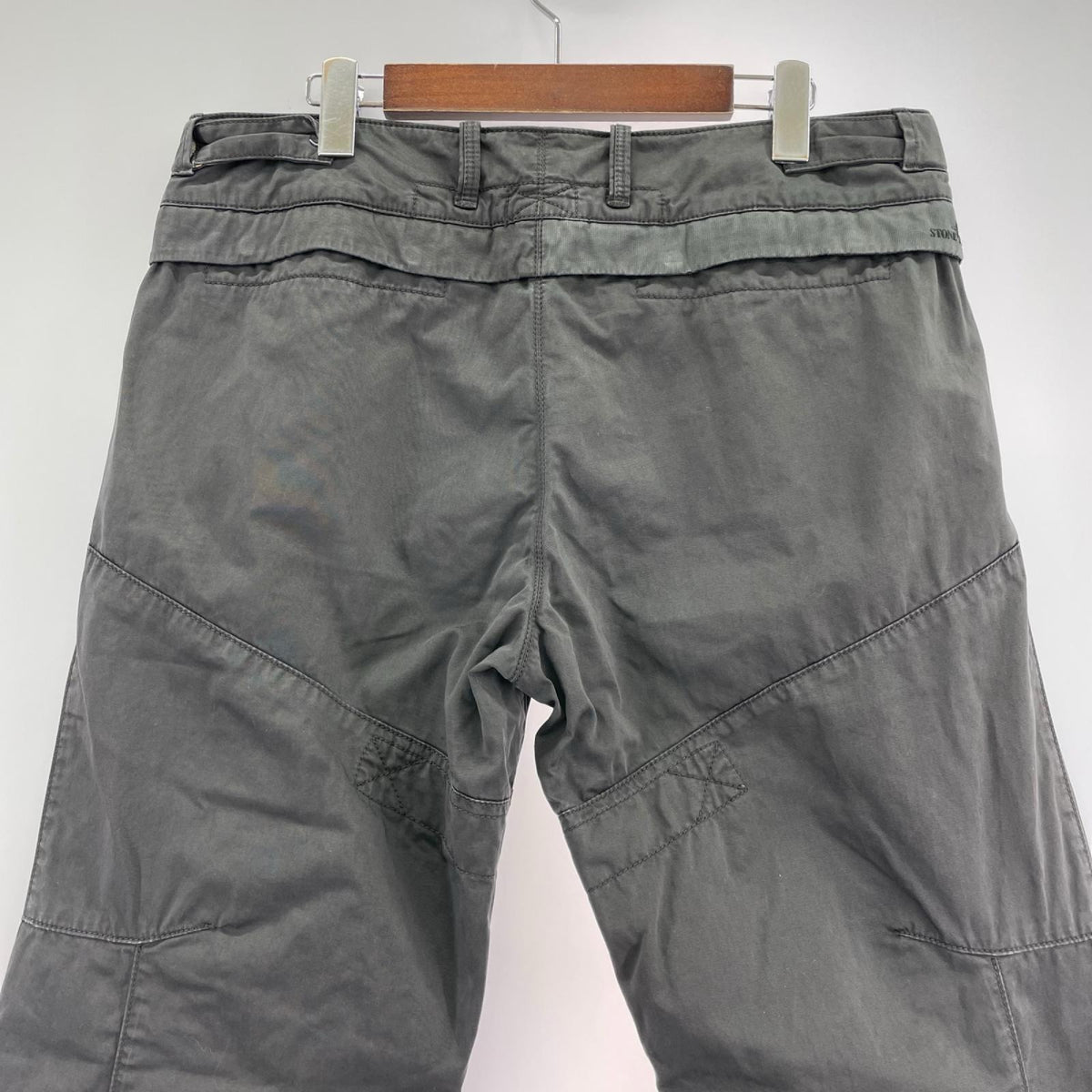 パンツ STONE ISLAND 14SS カーゴパンツ 黒 (W32) 32 ブラック