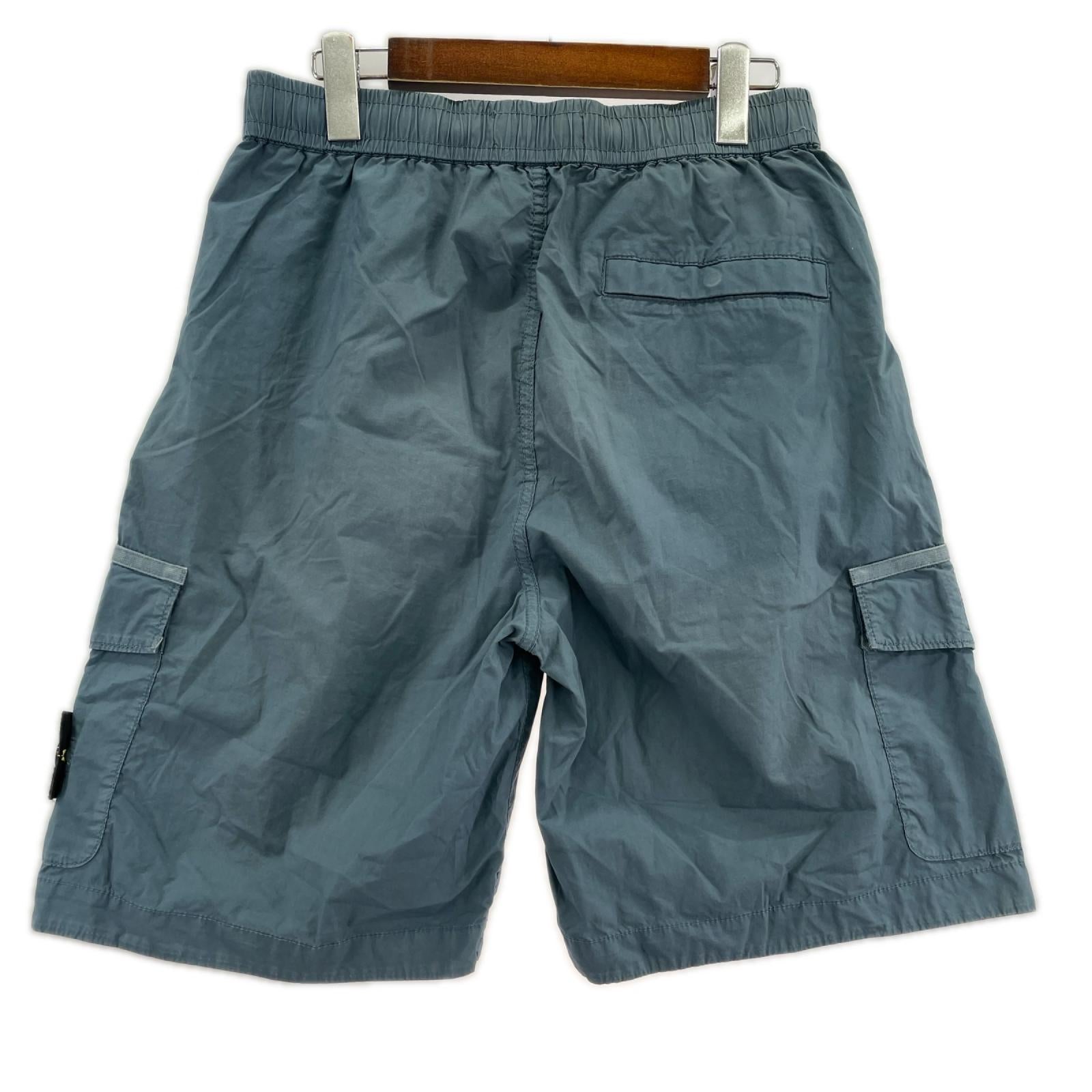 ショートパンツ STONE ISLAND カーゴバミューダパンツ 青 29 ブルー