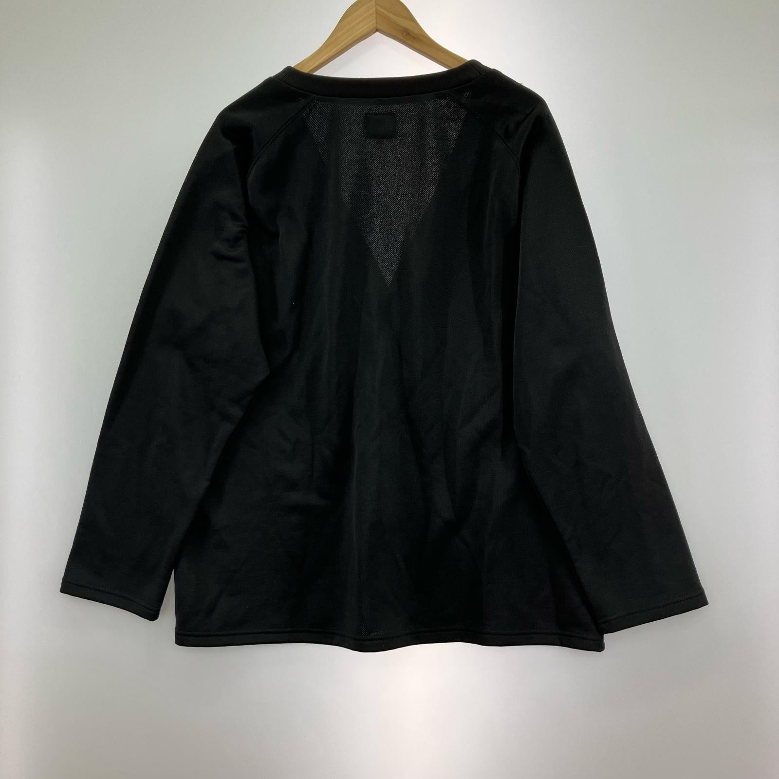 カーディガン V NECK カーディガン 黒 (L) NS257 L ブラック