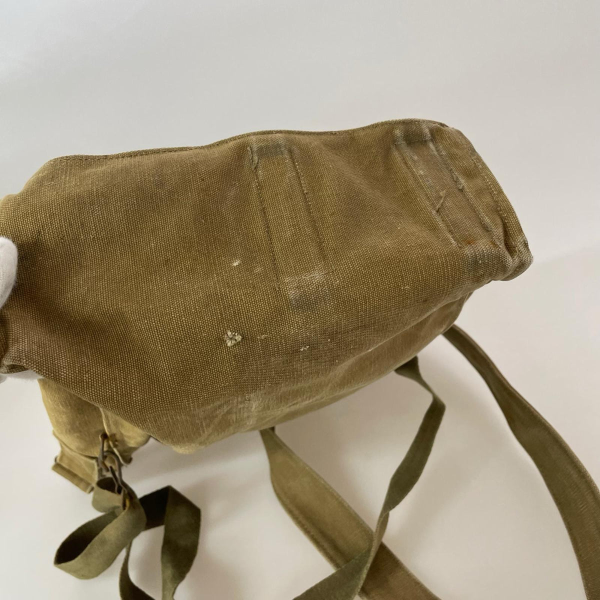 ショルダーバッグ チェコ軍 ガスマスクバッグ ブラウン