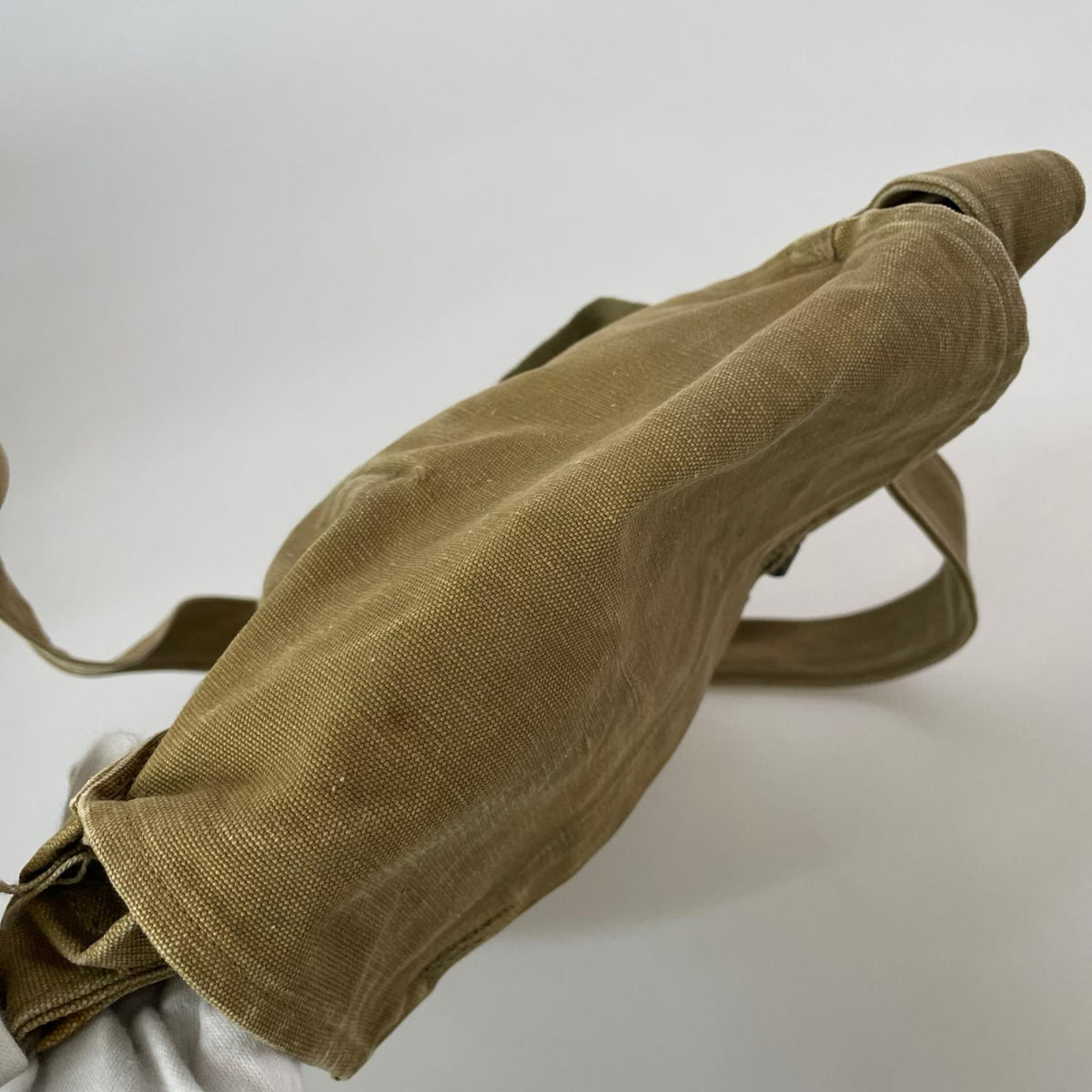ショルダーバッグ チェコ軍 ガスマスクバッグ ブラウン
