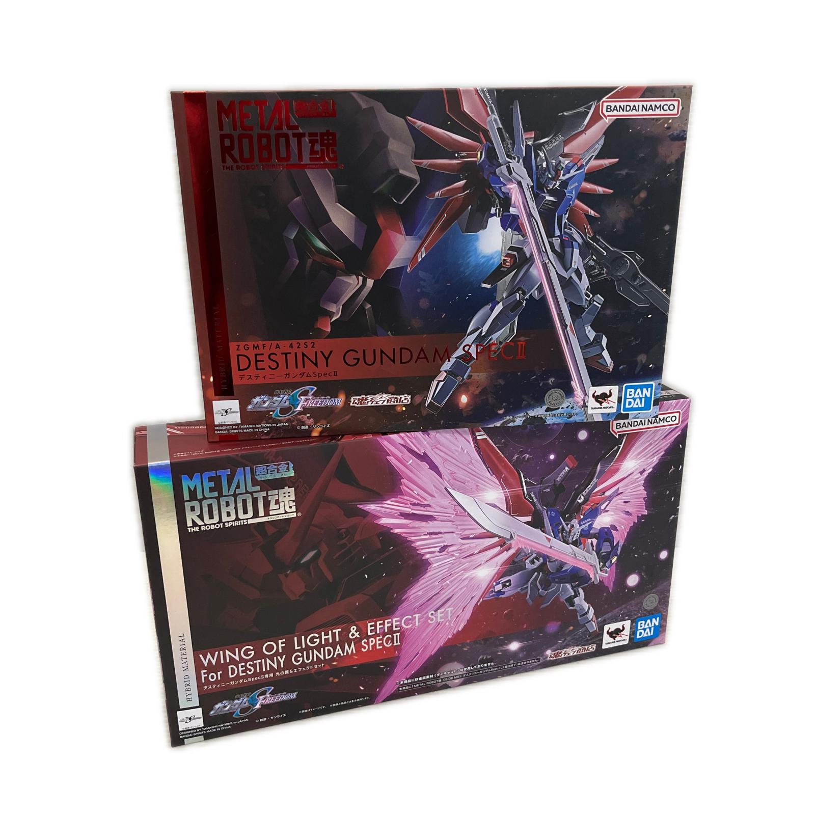 METAL ROBOT魂 デスティニーガンダム SpecII&光の翼 METAL ROBOT魂 ディズニーガンダムSpecII&光の翼 フィギュア/グッズ