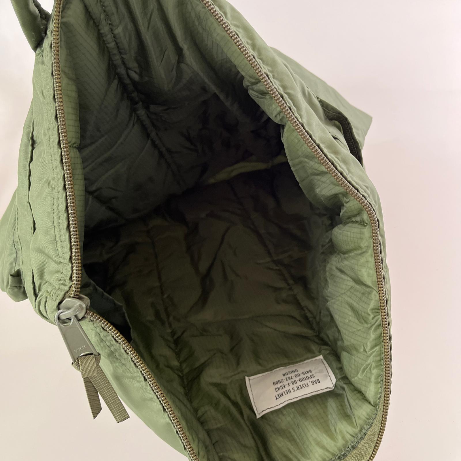 ショルダーバッグ 90S 米軍 ヘルメットバッグ グリーン
