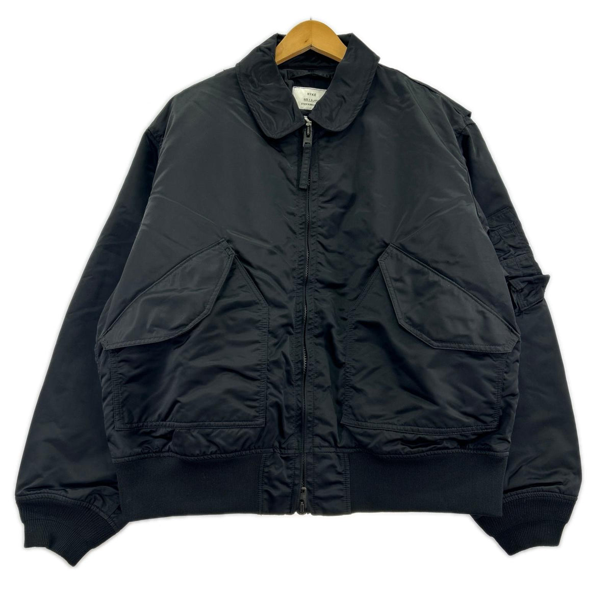 ミリタリージャケット TYPE CWU-45 XL ブラック ブラック
