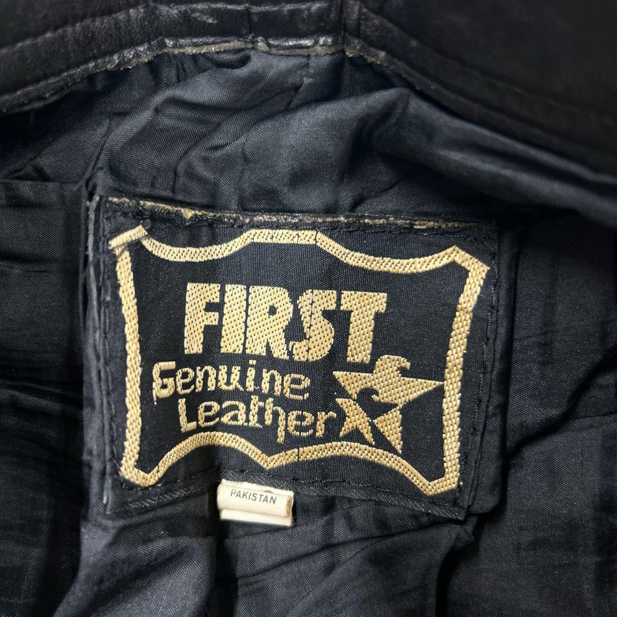 パンツ FIRST レザーパンツ ブラック