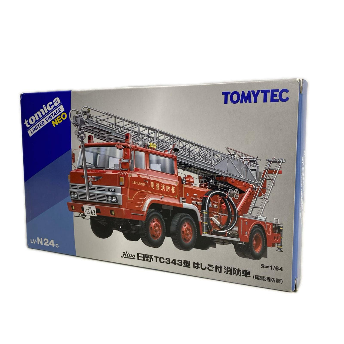 1/64 LV-N24c 日野 TC343 はしご消防車 トミカ