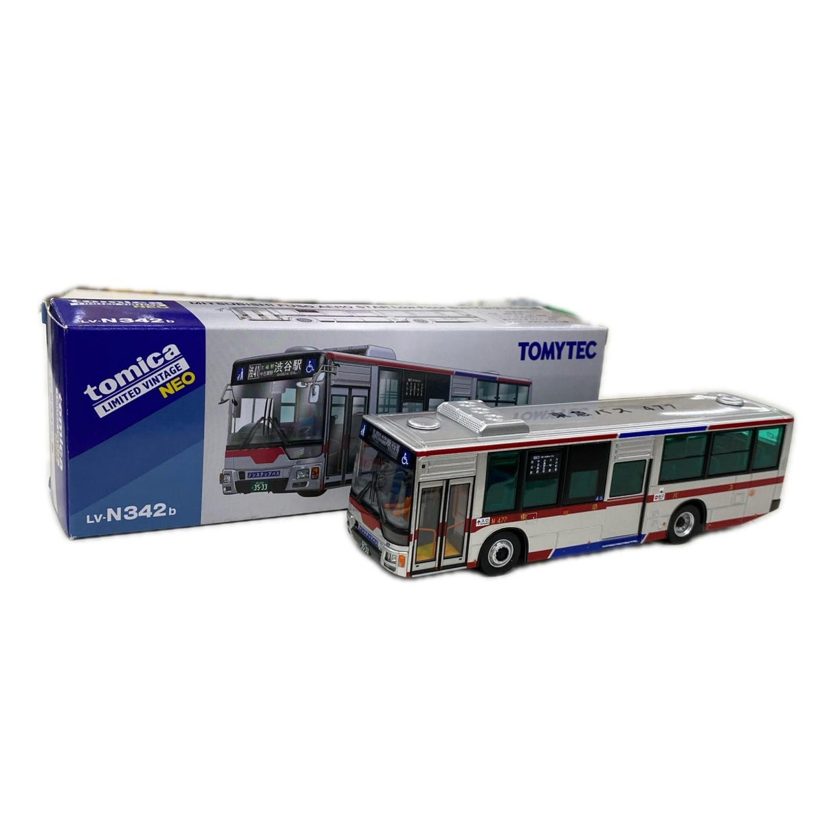 1/64 LV-N342b 三菱ふそう エアロスター ノンステップバス トミカ