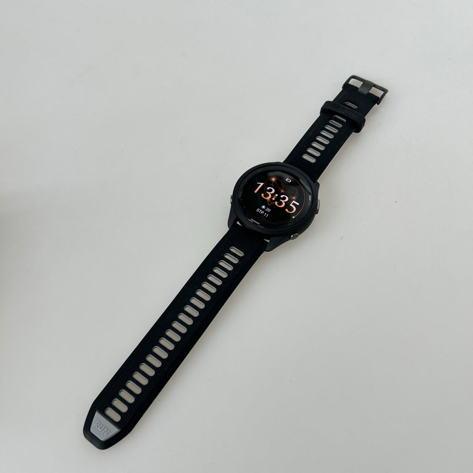 腕時計 GARMIN FORERUNNER 265 MUSIC WIFI GPS ブラック ブラック