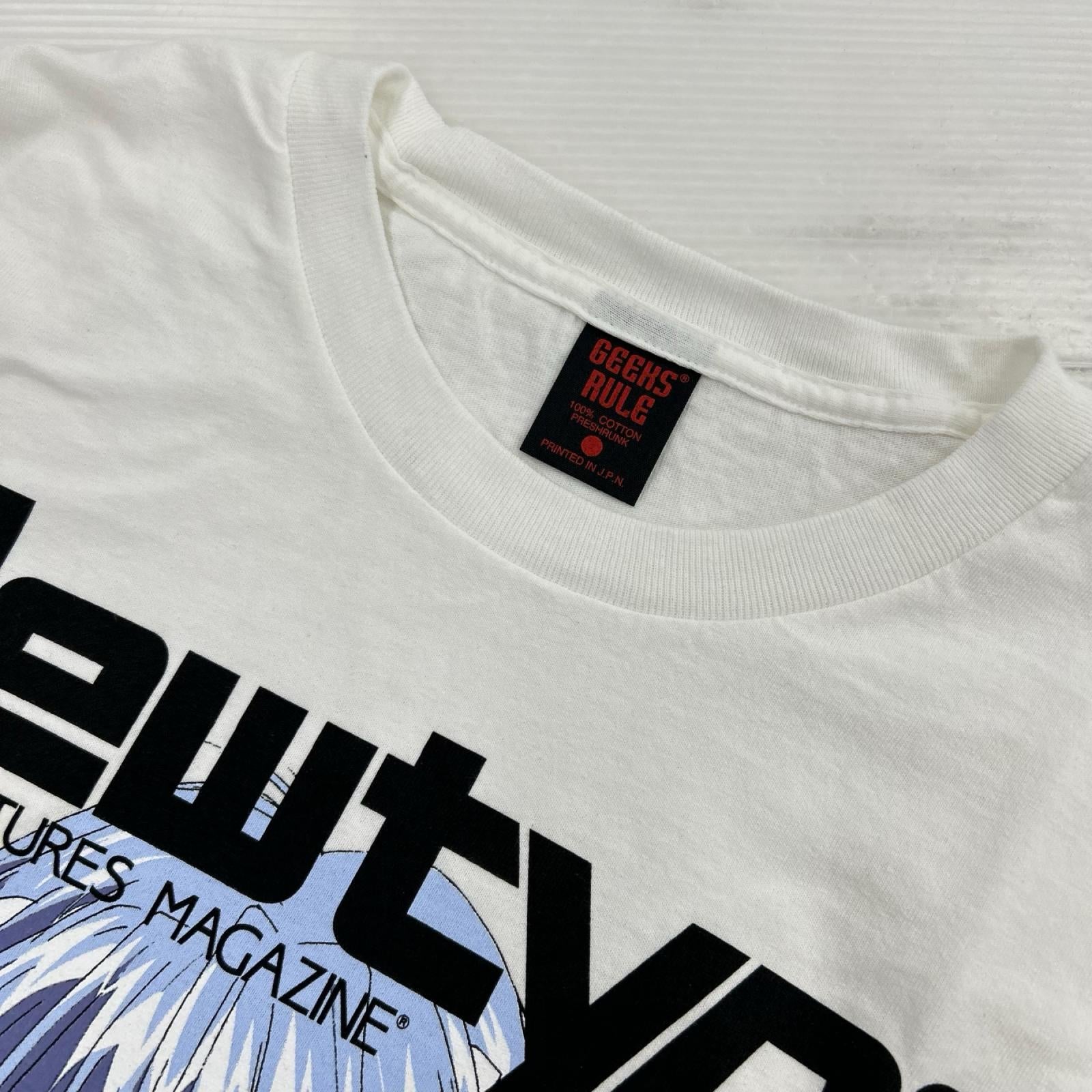 半袖Tシャツ SILKSCREEN PRINTING T SHIRT L ホワイト