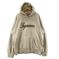 パーカー 24AW Embroidered Script Hooded LL