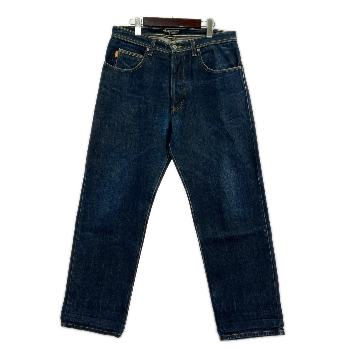 デニムパンツ ×rough rugged denim 32 ネイビー