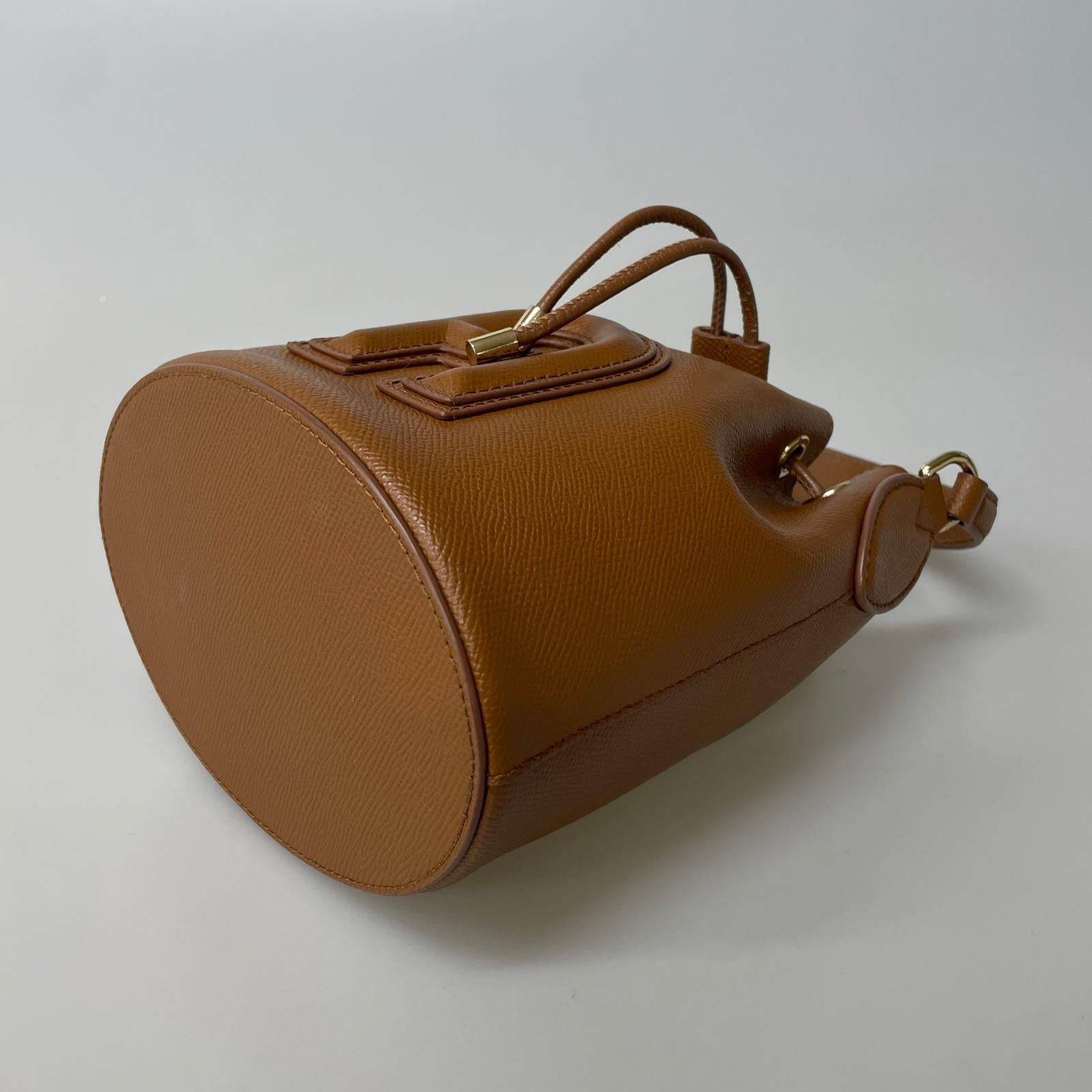 ハンドバッグ FURLA CLIO 2WAYバケットバッグ ブラウン ブラウン