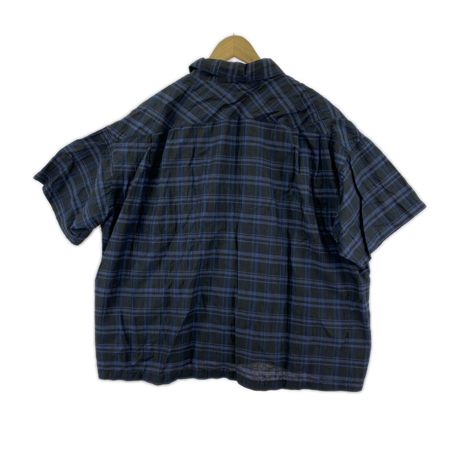 半袖シャツ PLAID S/S SHIRT (M) M