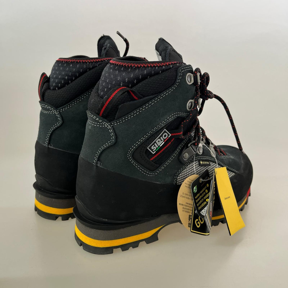 ブーツ SIRIO P.F.731 GORE-TEX トレッキングブーツ 黒 25cm (US7 UK6 1/2 EU40) ブラック