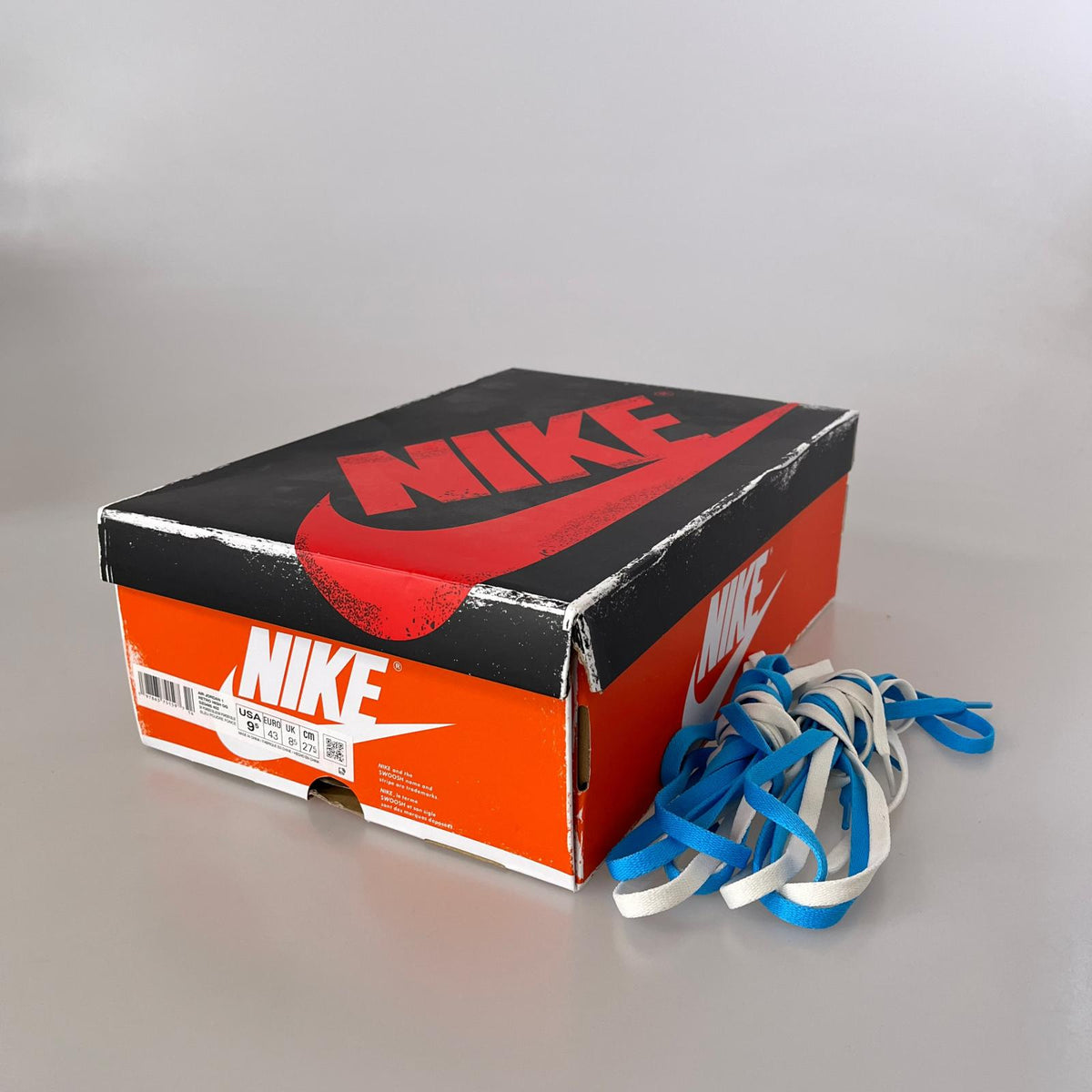 スニーカー NIKE Air Jordan 1 Retro High UNC DZ5485-402 (27.5) 27.5cm (US9 1/2 UK9 EU45)