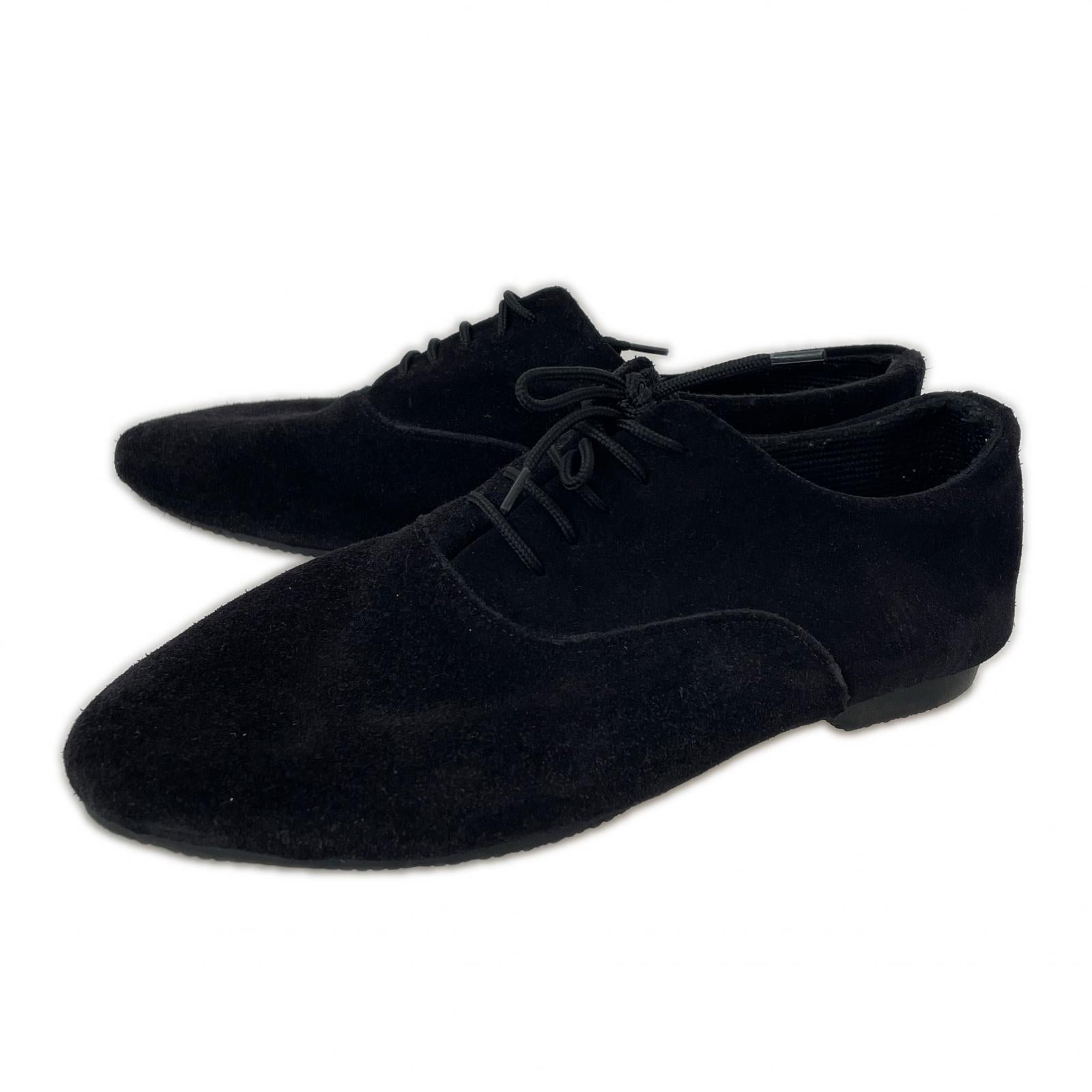 シューズ CROWN/×BEAMS F別注/バレエシューズ ブラック