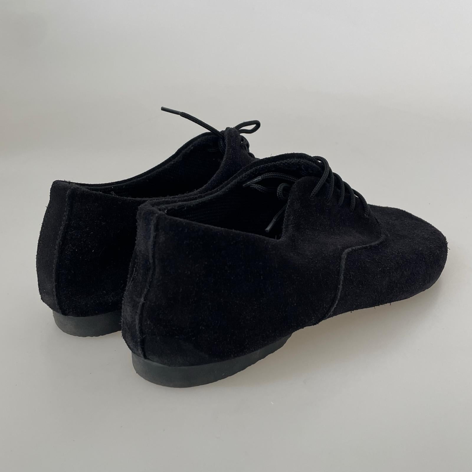 シューズ CROWN/×BEAMS F別注/バレエシューズ ブラック
