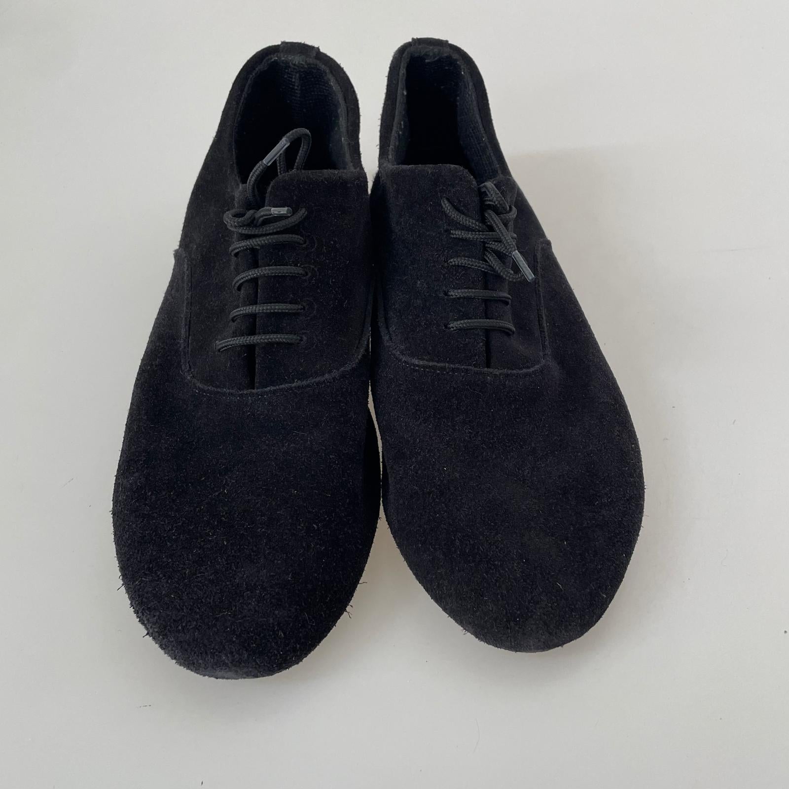 シューズ CROWN/×BEAMS F別注/バレエシューズ ブラック