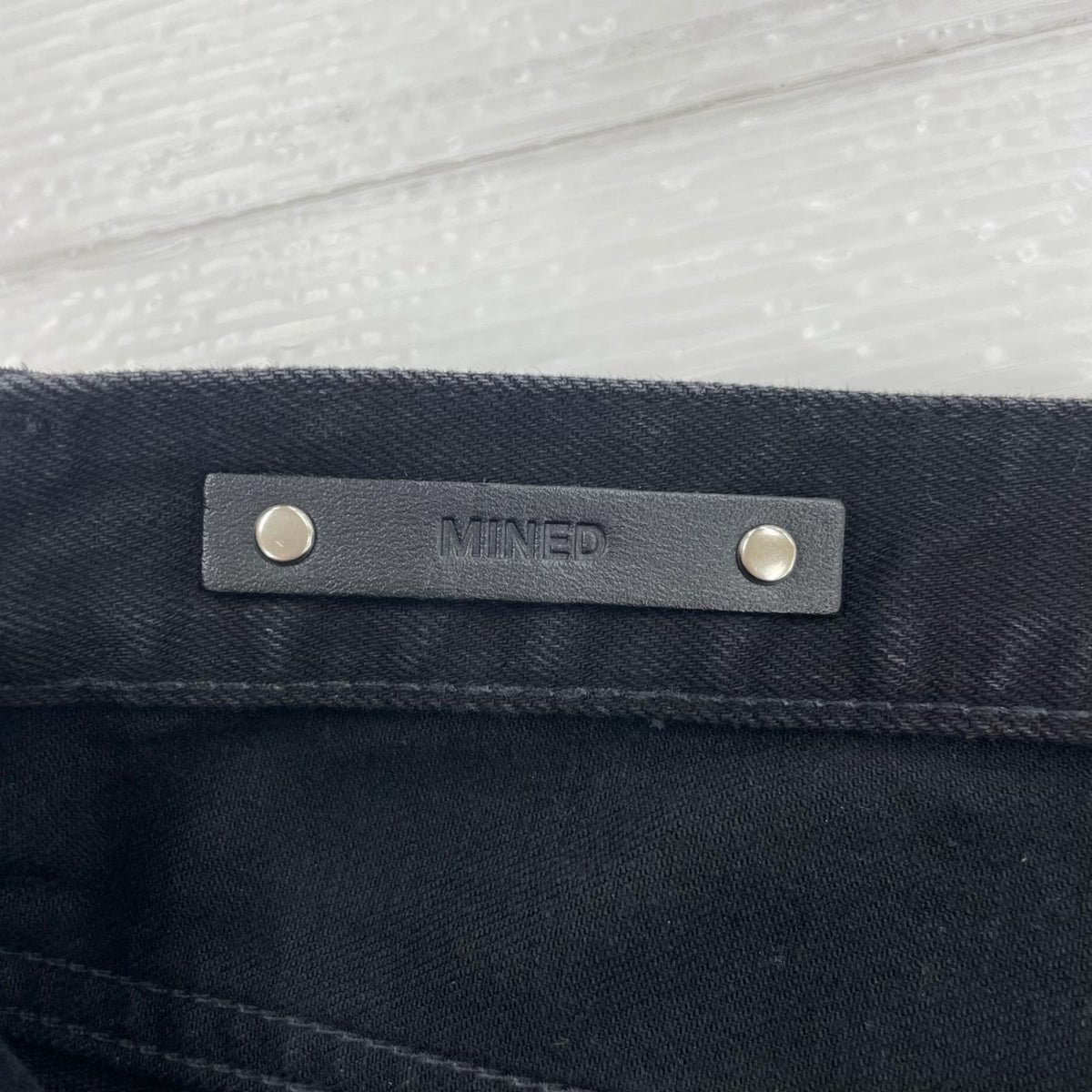 デニムパンツ S.Slim STR 5ポケット USD/8/ブラック ブラック