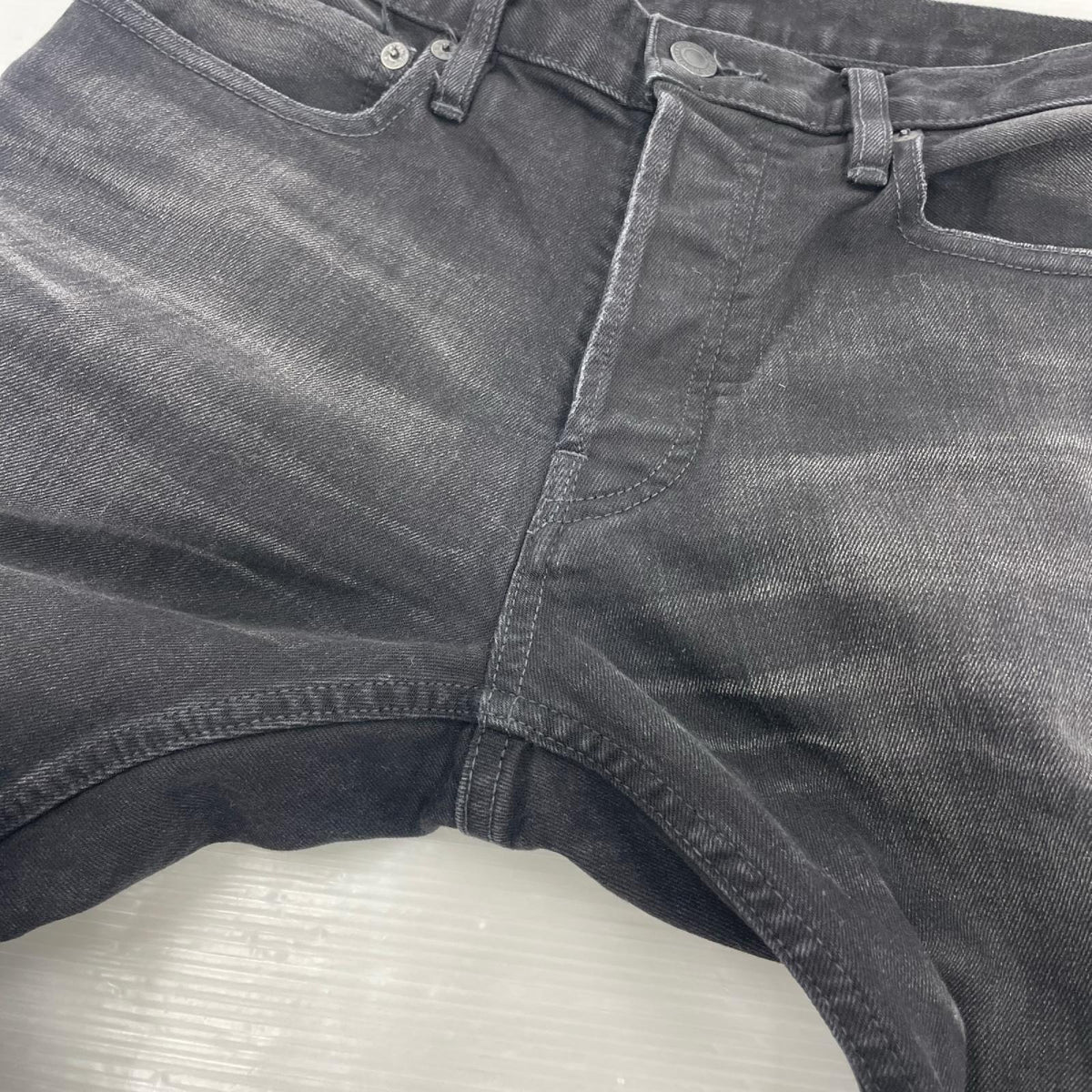 デニムパンツ S.Slim STR 5ポケット USD/8/ブラック ブラック