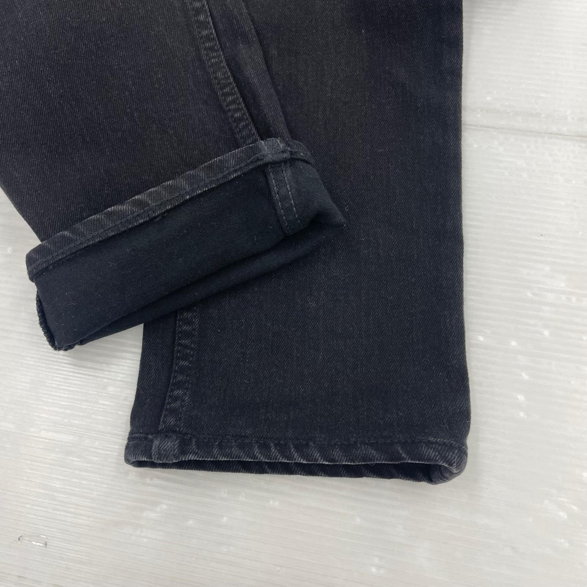 デニムパンツ S.Slim STR 5ポケット USD/8/ブラック ブラック