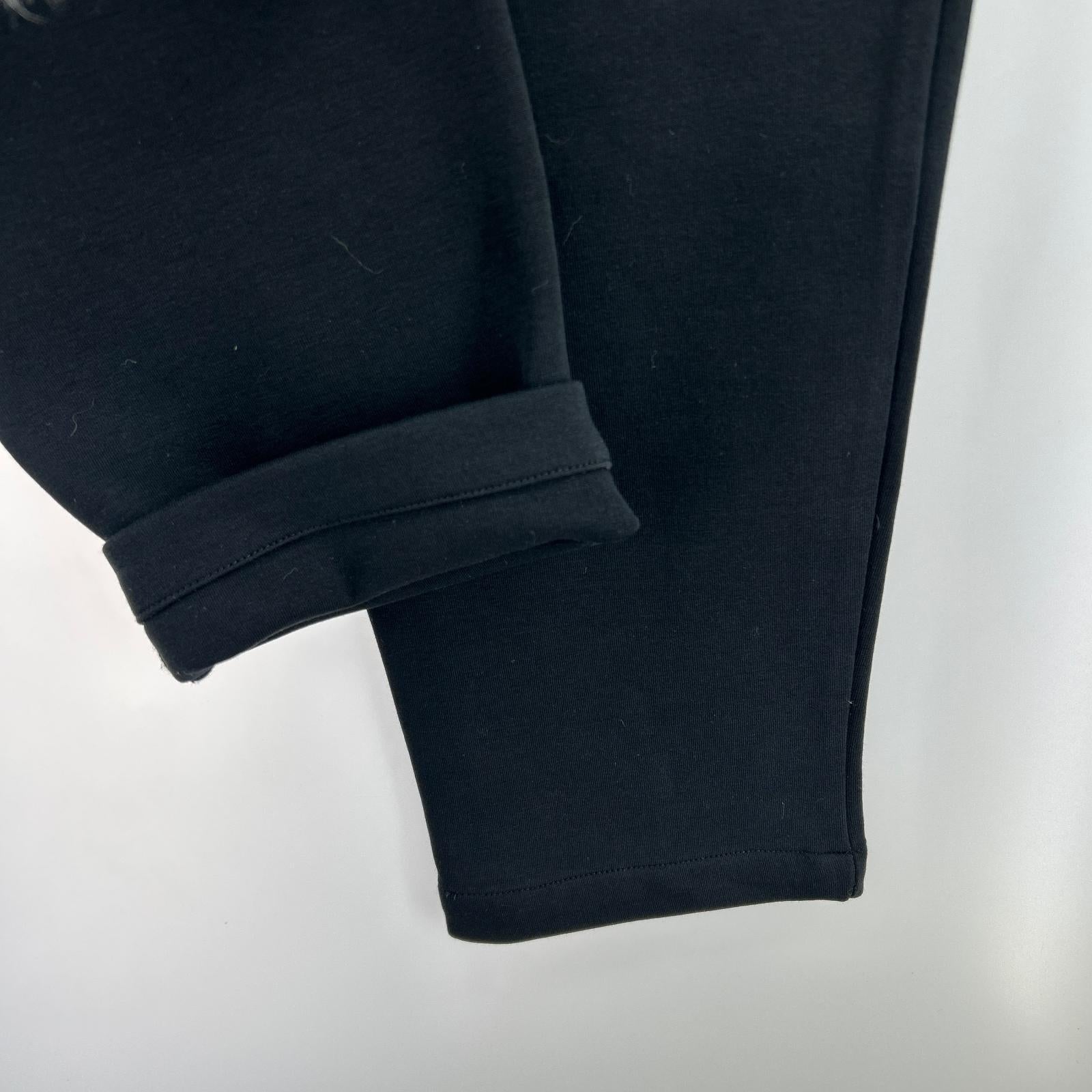 パンツ TECH SWEAT FLAT HEM PANTS 黒 L L ブラック